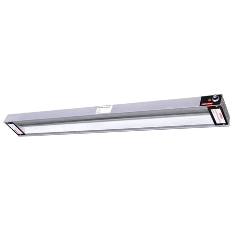 Enhanced ENSW48I-1 48" Strip Warmer with Infinite Switch, 120V/1100W, Angle Brackets, NSF