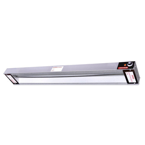 Enhanced Parts & Accessories ENSW60I-2 60" Strip Warmer with Infinite Switch and Angle Brackets