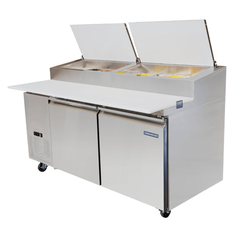 Enhanced Refrigeration EPP-67-HC Enhanced 67" Pizza Prep Table