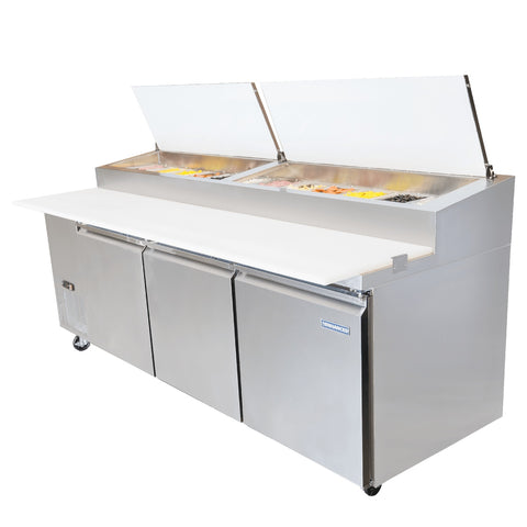 Enhanced Refrigeration EPP-92-HC 93" Pizza Prep Table