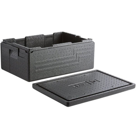 Cambro EPP160SW110 Cam GoBox Full-Size Top Loading EPP Insulated Food Pan Carrier, Black