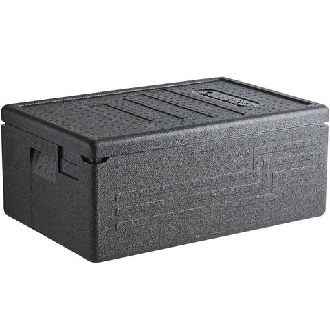 Cambro EPP160SW110 Cam GoBox Full-Size Top Loading EPP Insulated Food Pan Carrier, Black