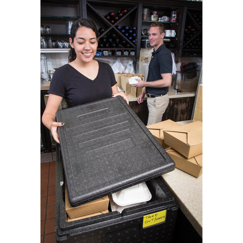 Cambro EPP180110 Cam GoBox® Full Size Top Load Insulated Food Pan Carrier