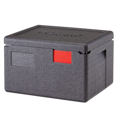 Cambro EPP260SW110 Cam GoBox Insulated Food Pan Carrier, 17.9 qt, Black