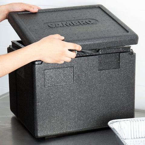 Cambro EPP280SW110 Cam GoBox Half-Size Top-Load EPP Insulated Food Pan Carrier