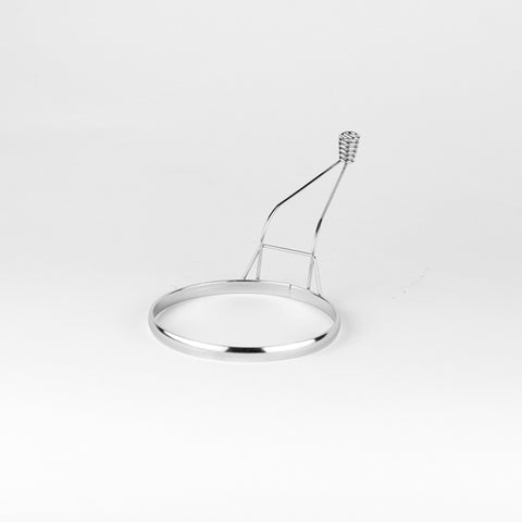 American Metalcraft ER444 4" Egg Ring with Coil Handle, Chrome Plated
