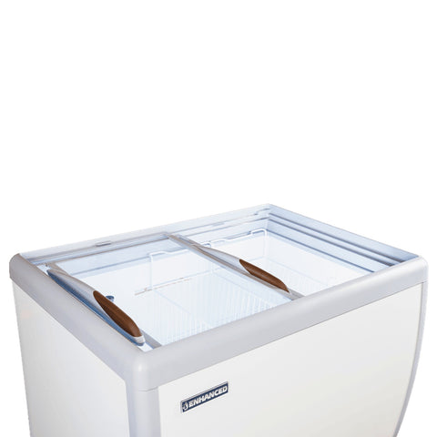 Enhanced Freezers ERI-260 40" Sliding Glass Door Merchandising Freezer with 2 Baskets
