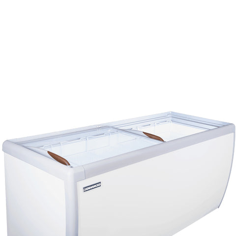 Enhanced Freezers ERI-560DC Enhanced 71" Ice Cream Dipping Cabinet with Tub Holders