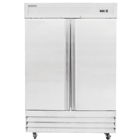 Enhanced Refrigeration ERS-48F-HC 2-Door Solid Reach-In Freezer, 47 cu. ft.