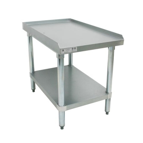 GSW USA ES-E3060 Economy Equipment Stand, 60" x 30" All Galvanized with 1" Upturn on 3 Sides