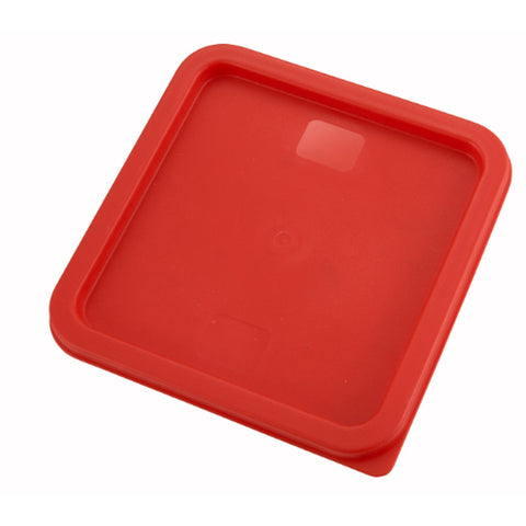 Cresco Resco ESCL68R Square Lid for 6 & 8 Qt Container, Red