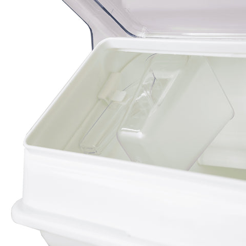Cresco Resco Smallwares ESIB-12.6 IB-10 Shelf Ingredient Bin 12.6 Gallon with 2 1/2 Cup Measuring Scoop