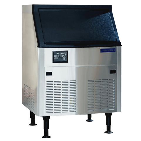 Enhanced Ice Machines ESK-219S Undercounter Ice Machine, 210 lbs/Day, 80 lb Bin, 1/2 Dice, 115V