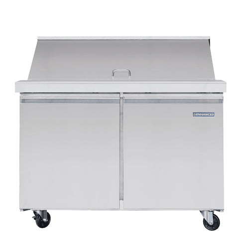 Enhanced Refrigeration ESPM-48-18-HC 48" Mega Top Refrigerated Sandwich/Salad Prep Table