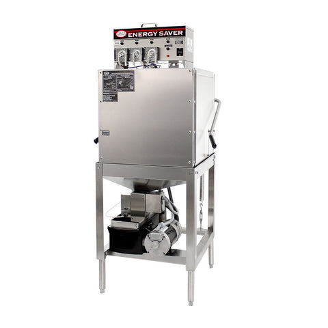 CMA Dishmachines EST-3-D-EXT Low Temp 3-Door Door-Type Dishwasher, 40 Racks/Hr, 115V