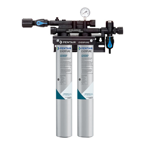 Everpure EV932402 Insurice Twin I2000² Dual-Cartridge Water Filtration System