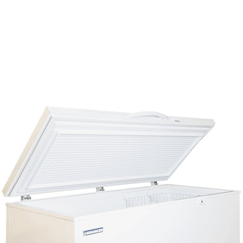 Enhanced Freezers EXF-512 Enhanced 50-Inch Solid-Lid Chest Freezer, 12.2 cu ft, White