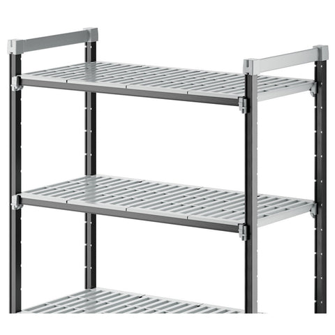 Cambro EXU244872V4480 Camshelving Elements XTRA 4-Shelf Vented Starter Unit, 24" x 48" x 72"