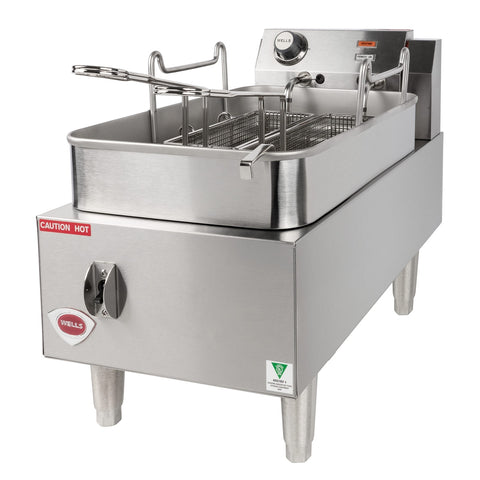 Wells Manufacturing F-15 Electric Countertop Fryer, 15 lb Capacity, 208/240V