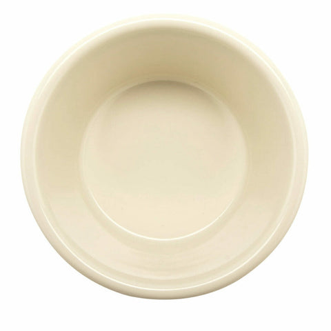 G.E.T. Enterprises F-645-IV 4 oz. Ivory Fluted Melamine Ramekin