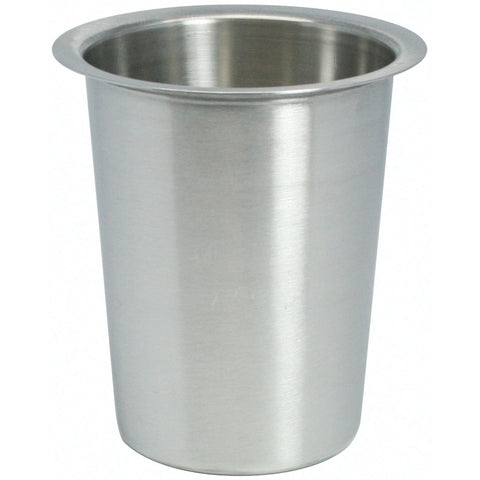 Winco FC-SL Solid Stainless Steel Flatware Cylinder
