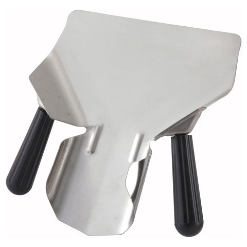 Winco FFB-2 French Fryer Bagger with Dual Handles, Stainless Steel