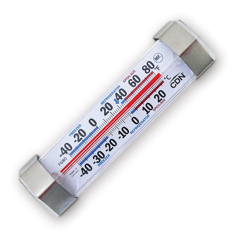 CDN FG80 Refrigerator/Freezer Thermometer