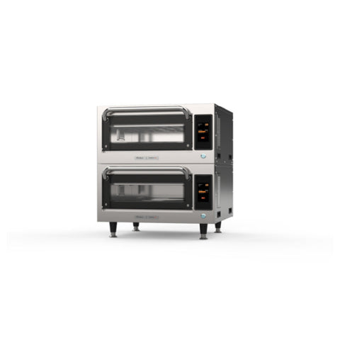 Pratica Products Inc 990115-DBL Forza STi Double Deck Rapid Cook Pizza Oven (Ventless, Electric)