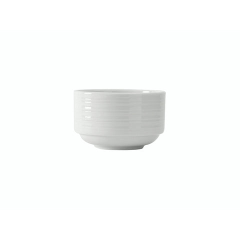 Tuxton China FPB-090 9 oz. Porcelain Round Bouillon Cup