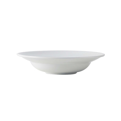 Tuxton China FPD-106 Pacifica Pasta Bowl, 43 oz., Porcelain White