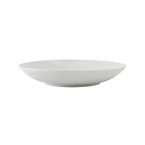 Tuxton China FPD-106 Pacifica Pasta Bowl, 43 oz., Porcelain White