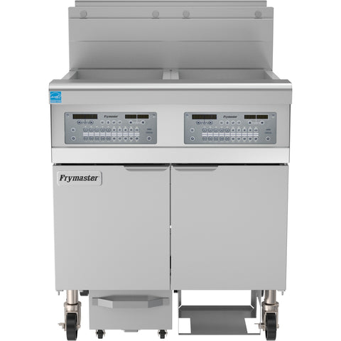 Frymaster FPGL130C OCF30 Natural Gas Open Pot Floor Fryer, 30 lb. Capacity, 70,000 BTU