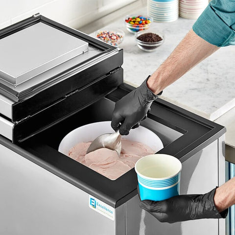 Excellence FT-4 25" Four Tub Ice Cream Storage Freezer