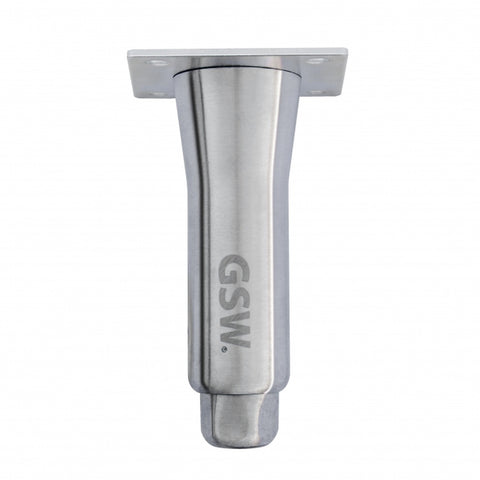 GSW USA FT-ZN4N 4-Inch Adjustable Satin Nickel Plated Bullet Appliance Leg