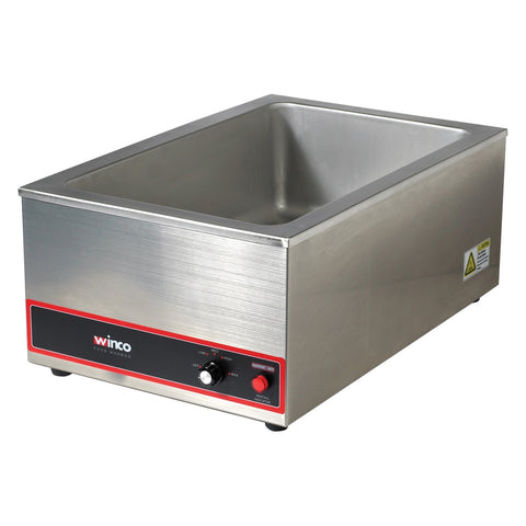 Winco FW-S500 Electric Countertop Food Warmer, 1200W