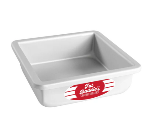 PSQ-662 Fat Daddio's Square Pan, 6 in x 6 in x 2 in , Aluminum