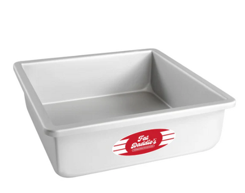 PSQ-993 Fat Daddio's Square Pan, 9 in x 9 in x 3 in , Aluminum