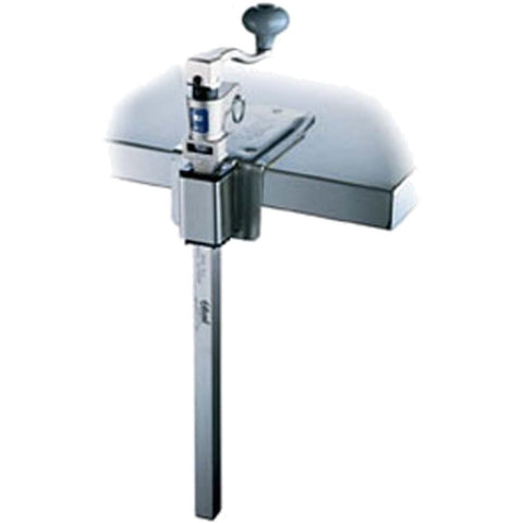 Edlund G-2 Manual Commercial Can Opener with 16" Adjustable Bar and Plated Base