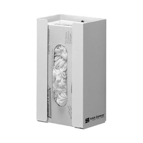 CFS Brands G0802 Disposable Glove Dispenser, White Steel