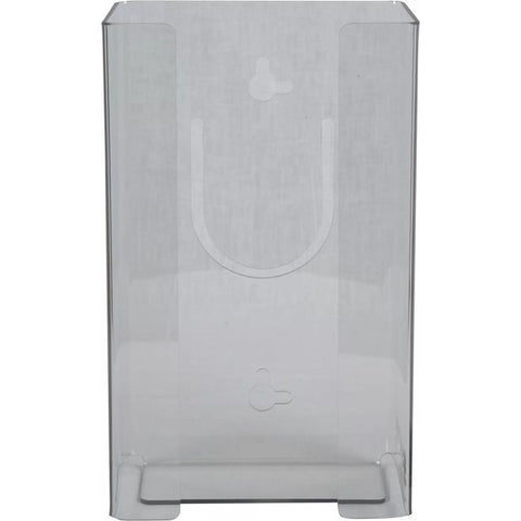 San Jamar G0803 Clear Plexiglass Single-Box Disposable Glove Dispenser
