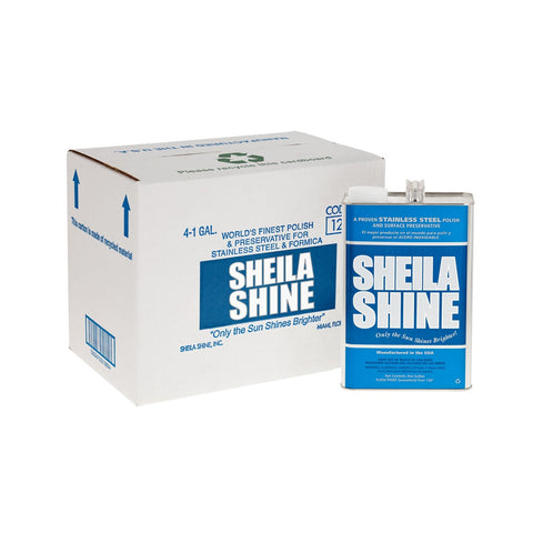 Sheila Shine SSI4EA Stainless Steel Cleaner and Polish, 1 Gallon