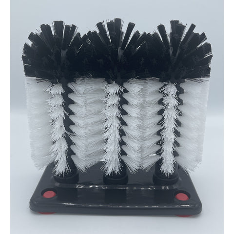 Cresco Resco Smallwares GBTRIPLE Triple Glass Brush