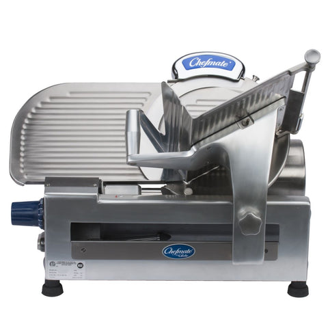 Globe GC512 Medium-Duty Manual Meat and Cheese Slicer, 12 in Blade, Gear Driven, 1/3 HP