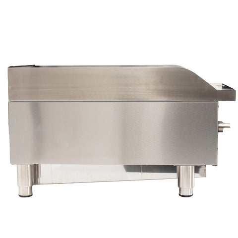 Globe GCB15G-CR 15 in Gas Countertop Charbroiler with Cast Iron Radiants (40,000 BTU)