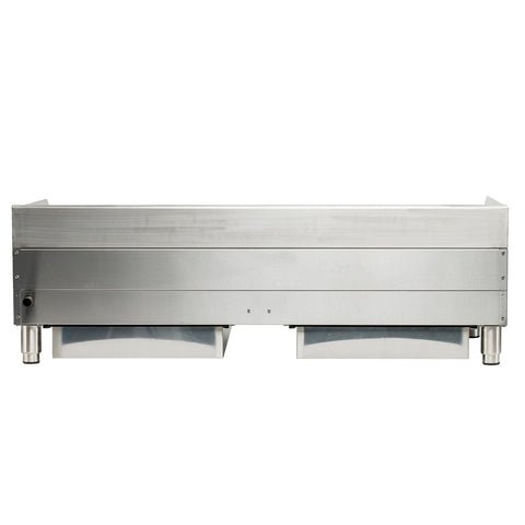 Globe GCB48G-RK 48 in Gas Countertop Charbroiler with Char Rock Kit
