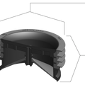 4 inch pipe size seal