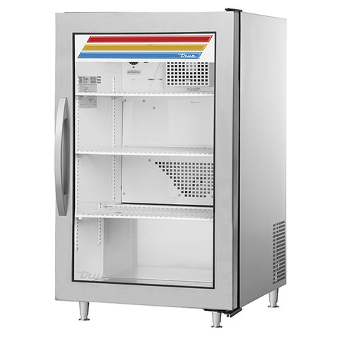 True Manufacturing GDM-07-HC~TSL01 Swing Door Countertop Merchandiser Refrigerator