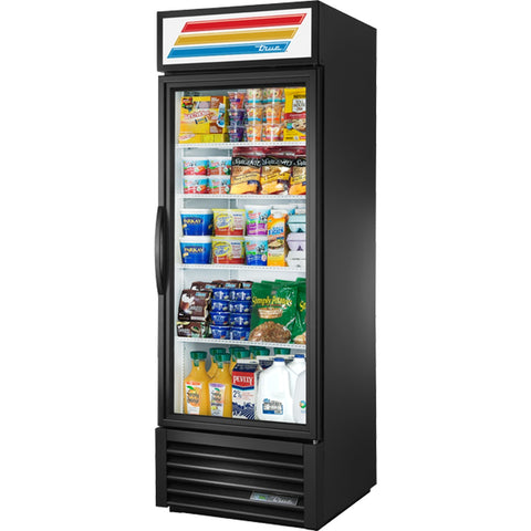 True Manufacturing GDM-23-HC~TSL01 Single Swing Glass Door Merchandiser Refrigerator, 23 Cu. Ft.
