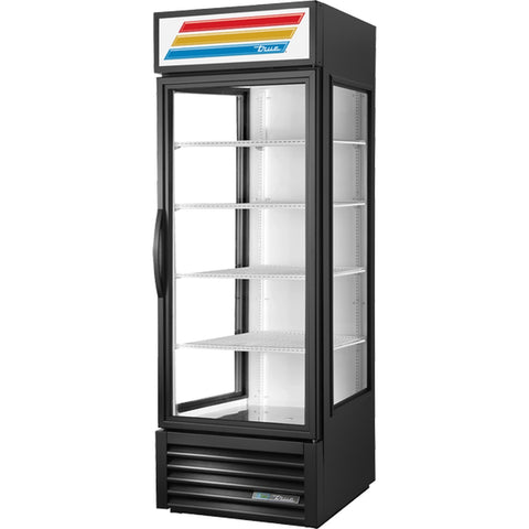 True Mfg. GEM-23-HC~TSL01 GEM Series 27.5" One-Section Glass Door Merchandiser Refrigerator