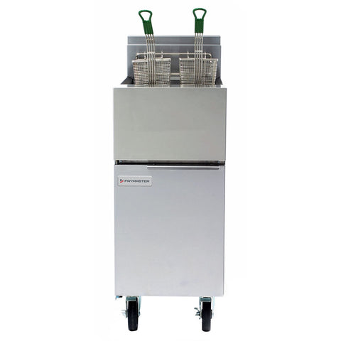 GF14 Frymaster/Dean  Open-Pot Natural Gas Floor Fryer, 40 lb Oil Capacity, 100,000 BTU